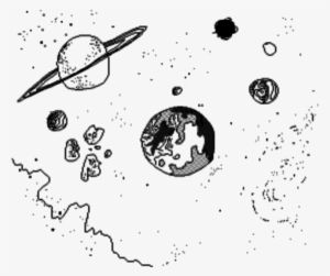Space Theme Overlays Tumblr Planet Drawing Galaxy Cute
