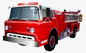 Fire Brigade Truck Png Transparent Image1 - Fire Truck Clip Art