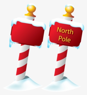 North Pole Sign Png Picture - North Pole Sign Clipart