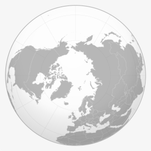 Open - North Pole Orthographic Projection