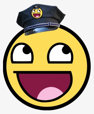 Wikifun Police Smiley - Awesome Face