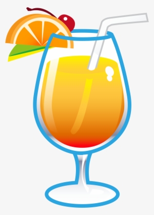 Clip Royalty Free Stock Beverage Clipart Cute Free - Cocktail Clipart Transparent Background