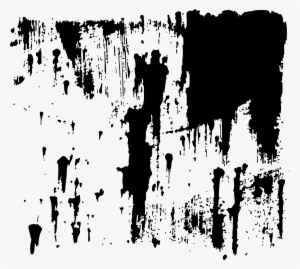 Dirt And Grime Png Clipart Free Library - Black Paint Smear Png