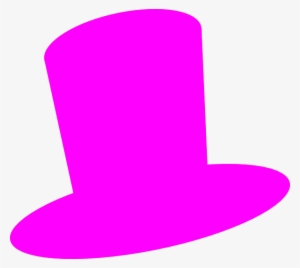 Top Hat Clipart Vector - Pink Top Hat Png