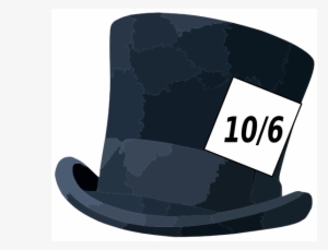 Small - Mad Hatter Hat Clip Art