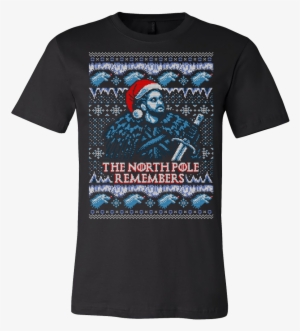 The North Pole Remembers - Geeky T Shirt Designs