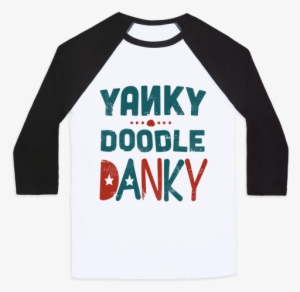 Yanky Doodle Danky Baseball Tee - Lgbt