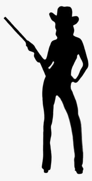 Cowgirl Silhouette - Cowgirl Silhouette Png