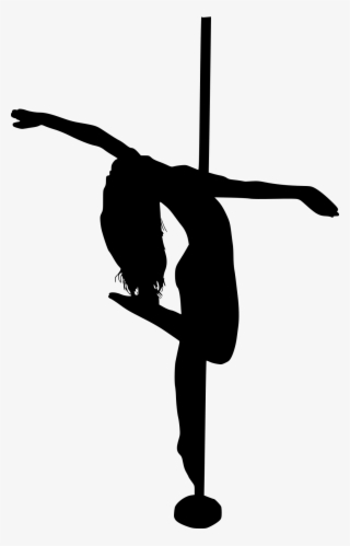 Png File Size - Pole Dancer Silhouette Png