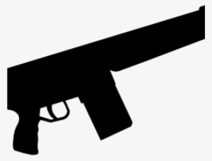 Gun Clipart Free Automatic Gun Silhouette Clip Art - Gun Clipart Png