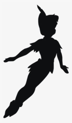 Peter Pan Shadow - Disney Peter Pan Silhouette