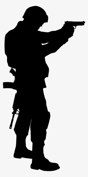 Soldier Silhouette Clip Art Imageu200b Gallery Yopriceville - Soldier Silhouette Transparent