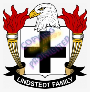 The Lindstedt Family Coat Of Arms/family Crest, I Believe - Snelling Coat Of Arms