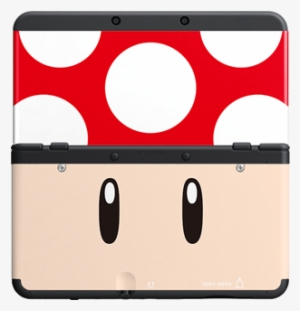 Cover Plate - Nintendo 3ds Mushroom