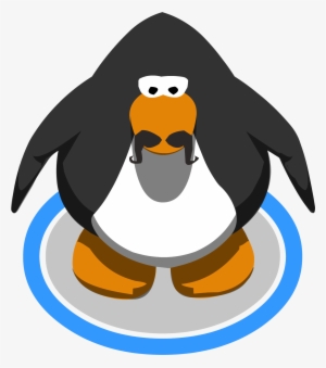 Western Mustache In-game - Penguin With A Tie