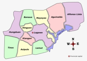 Ifugao Labelled Map - Map Of Ifugao Province