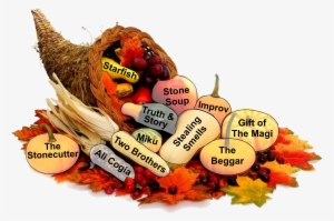 Thankful For All The Stories Whats In Your Cornucopia - Cornucopia Png
