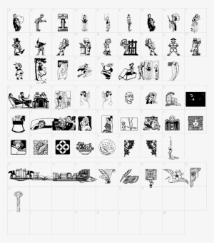 Font Characters - Drawing