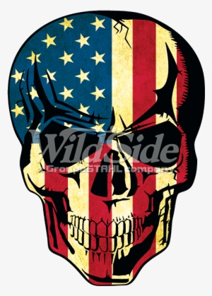 American Flag Skull - Skull America