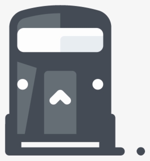 Bus Front View Icon - Bus