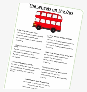 'the Wheels On The Bus' Action Song/rhyme/words - The Wheels On The Bus