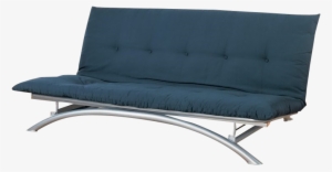 Coaster Metal Futon Frame In Silver - Bed