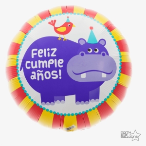 Hippo Birdie Feliz Cumpleaños 18 In*