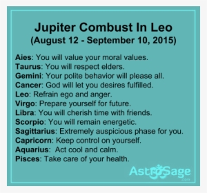 Jupiter Combust In Leo Horoscope Predictions Are Here - Cnbc Tv18