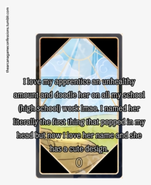 Confessions About The Arcana Game [i Love My Apprentice - Triangle