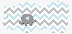 Cajas De Elefante Bebé En Celeste Y Gris Para Imprimir - Elefantito Elefantes Para Baby Shower De Niño