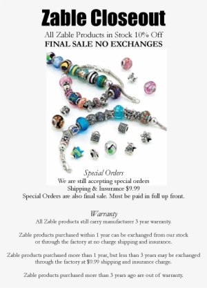 Zable Page 10 Percent - Zable Beads