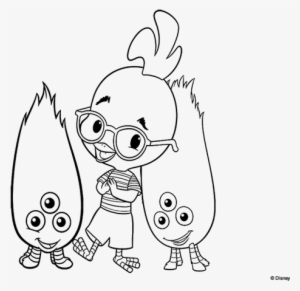 Drawing Chicken Little 56 - Chicken Little Coloring Page