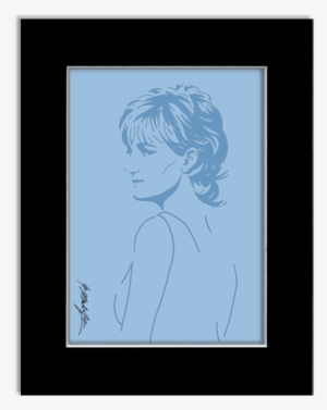 Princess Diana Gallery Print By Mikesbliss - Picture Frame