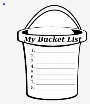 Bucket List Clip Art At Clker - Clip Art