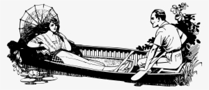 This Free Icons Png Design Of Couple In A Boat