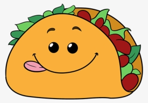 How To Draw Funny Taco - Taco Drawing Small