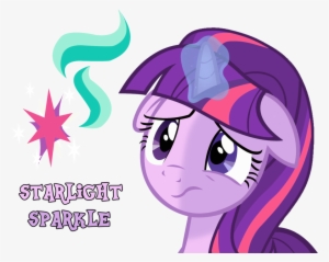 Alicorn, Artist Needed, Bad End, Counterparts, Female, - Mlp Starlight Glimmer And Twilight Sparkle Face
