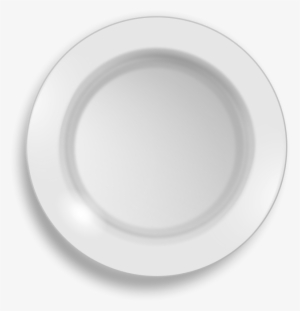 Free White Plate - White Plate Hd Png