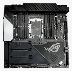 The Socket Of The Rog Dominus Extreme Is Flanked By - Asus Rog Dominus Extreme