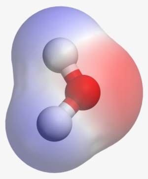 Water Electron Density - Water Molecule Electron Density