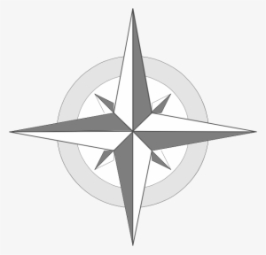 Compass Rose - North South East West Symbol On Map