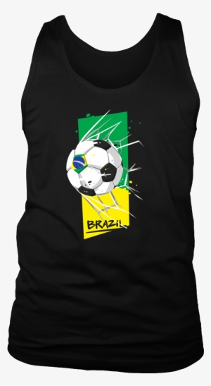 Brazil Soccer Football, Brazilian Pride Flag Colors - Office Party Planning Committee Shirt