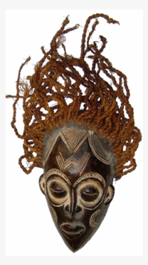 Pwo Mask Made By The Chokwe People, Congo - Face Mask