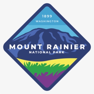 Mount Rainier Vinyl Sticker - Liquid