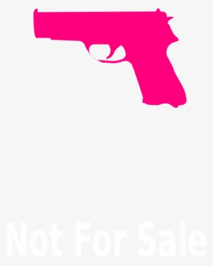 Pistol Clipart Red - Pink Cartoon Gun Png