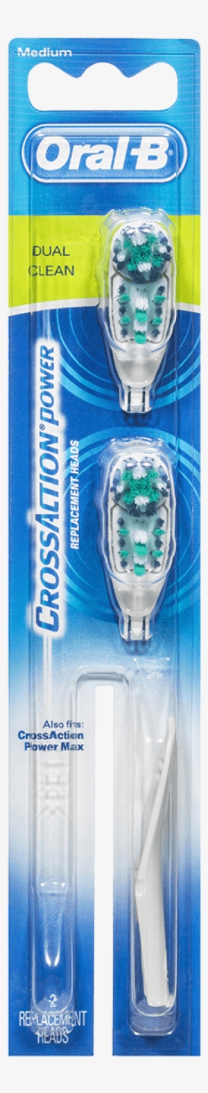 Oral-b Crossaction Power Dual Clean Brush Head - Oral B Toothbrush Cross Action