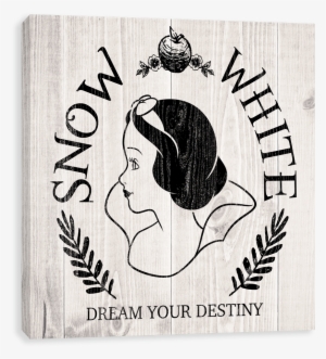 Dream Your Destiny - Artissimo Designs Snow White Dream Your Destiny Printed
