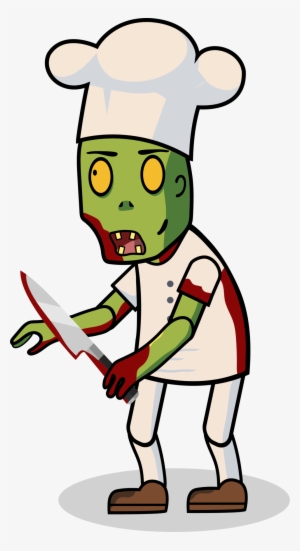 Chef Zombie V2 - Portable Network Graphics