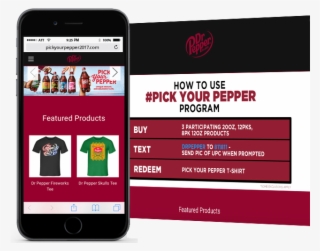 Create Brand Affinity And Drive Purchase For Dr Pepper - Iphone