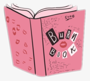 Burn Book 💓🤷🏻 ♀️burnbook Kisses Meangirls Pink Book - Mean Girls Burn Book Png